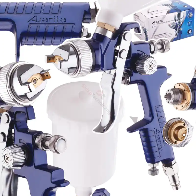 Pistolet lakierniczy H-827 BLUE 1,4mm HP AUARITA Hit sprzedaży