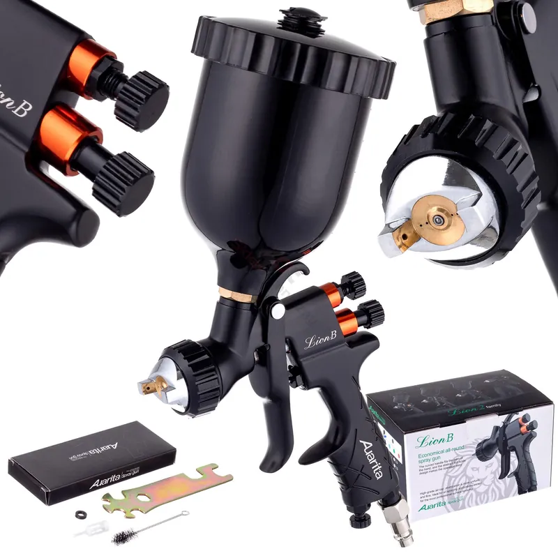 Pistolet Lakierniczy AUARITA 1,7mm Dysza LVMP LION B Malowania 600ml Dostępne od ręki