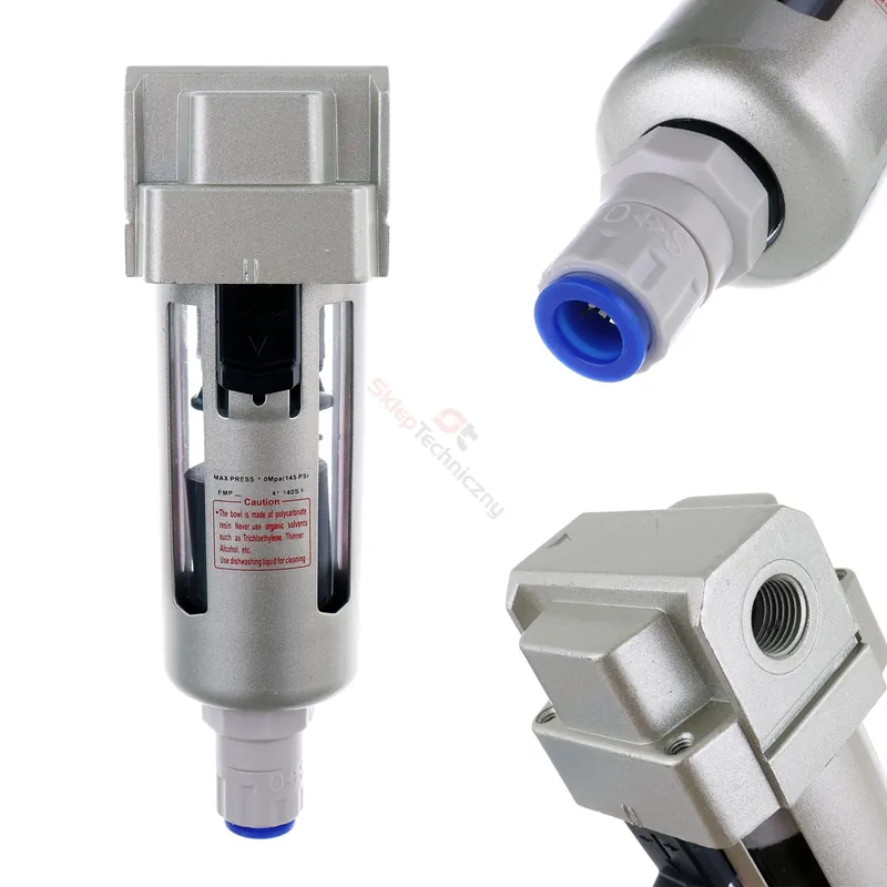 Filtr powietrza separator Odwadniacz AutoSpust 1/4 Zniżka