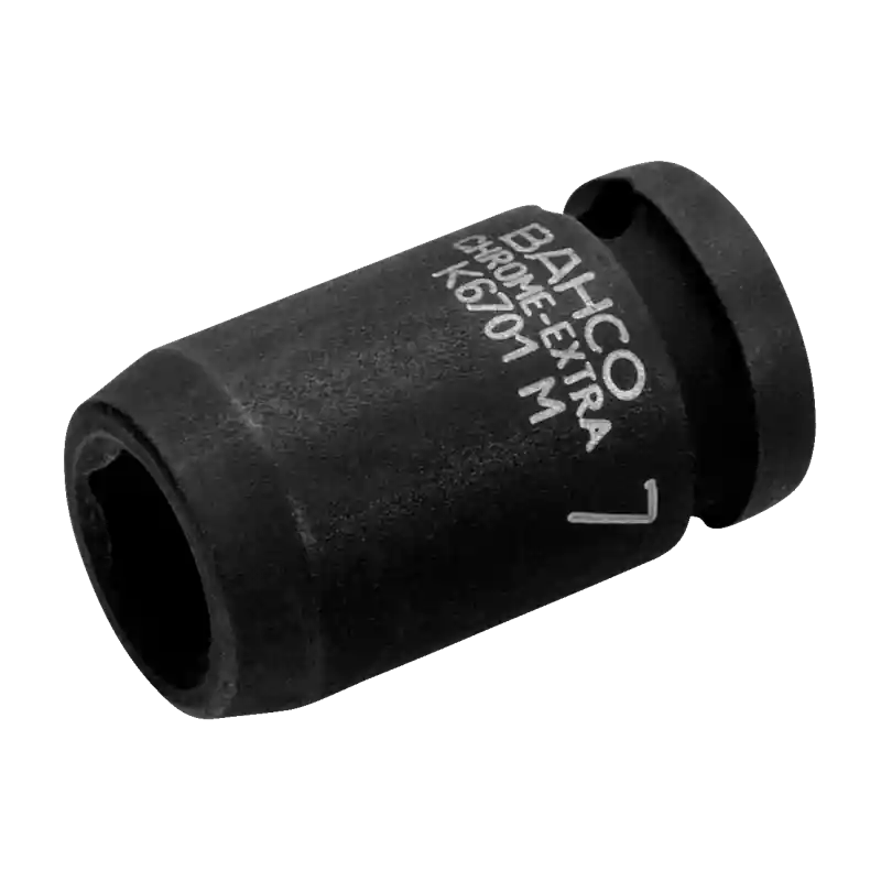 Dostępne od ręki Nasadka udarowa 1/4" 6 mm K6701M-6 BAHCO