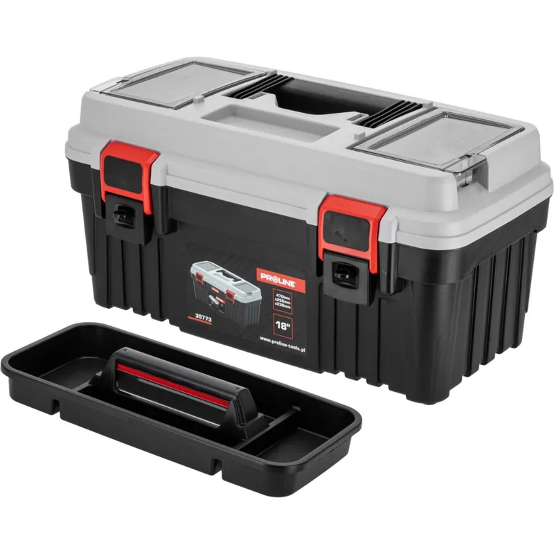 Oferta SKRZYNKA NARZ. Z 2 KLAMRAMI, 470 X 256 X 238, PROLINE