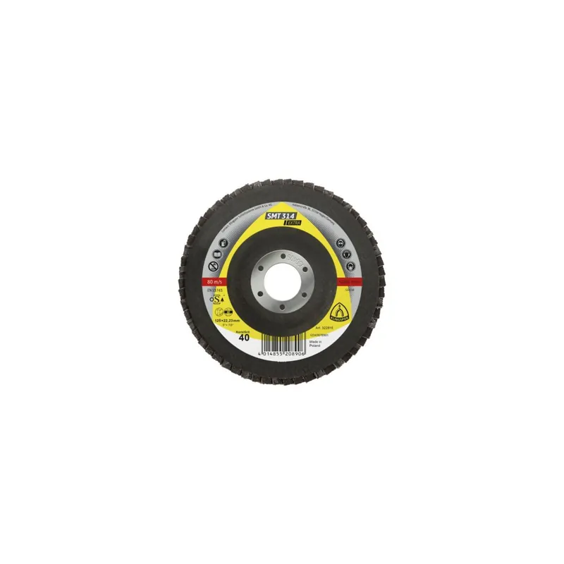 ŚCIERNICA LISTK.TALERZ.WYP.SMT314 FI=125 GR.120 SZT.1(45423A Premium