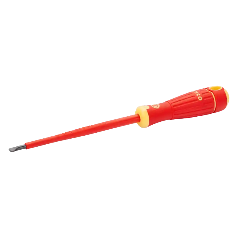 Wkrętak izolowany VDE płaski 1.6 x 10.0 x 200 mm SB196.100.200 Bahco FIT Oferta limitowana