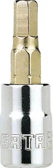 SATA NASADKA 1/4" BIT HEX L=37MM 7MM Ostatnie sztuki