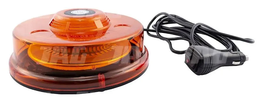 Łatwy zwrot Lampa Błyskowa LED, 48SMD, 9-30V, R10, R65, Uchwyt na magnes, UFO