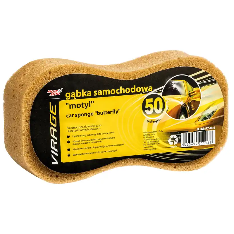 GĄBKA DO MYCIA AUTA VIRAGE Popularny