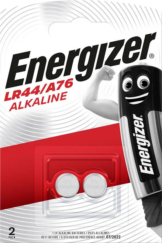 Łatwy zwrot BATERIA LR44/A76 2SZT. /ENERGIZER (639317)