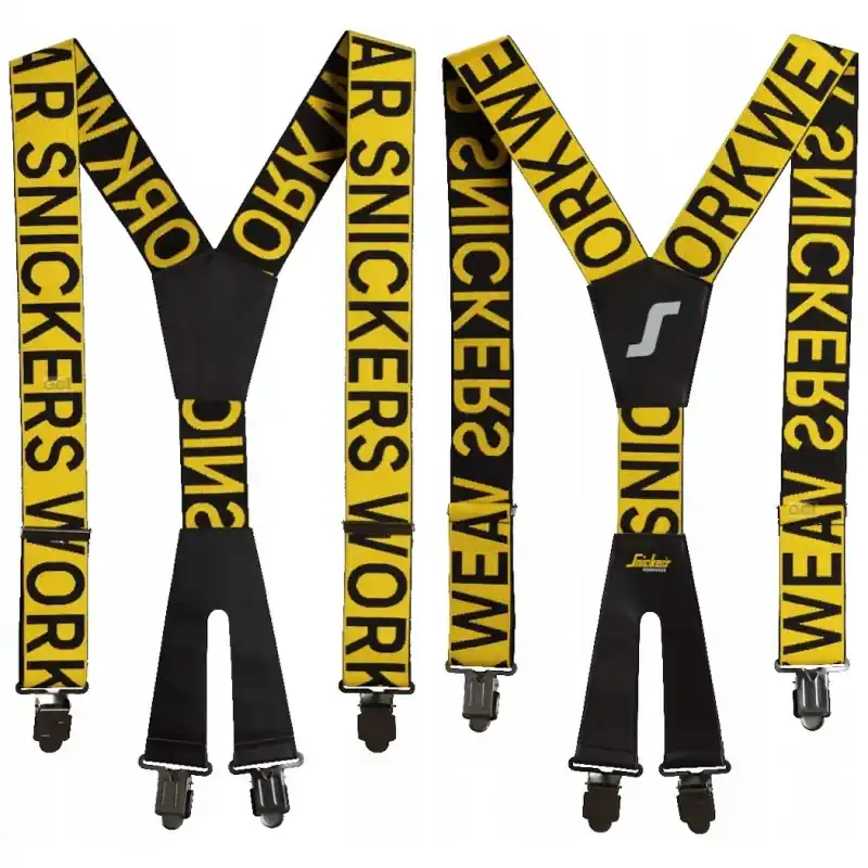 Wyprzedaż Szelki 9064 do spodni kolor yellow/black 90640604000 SNICKERS