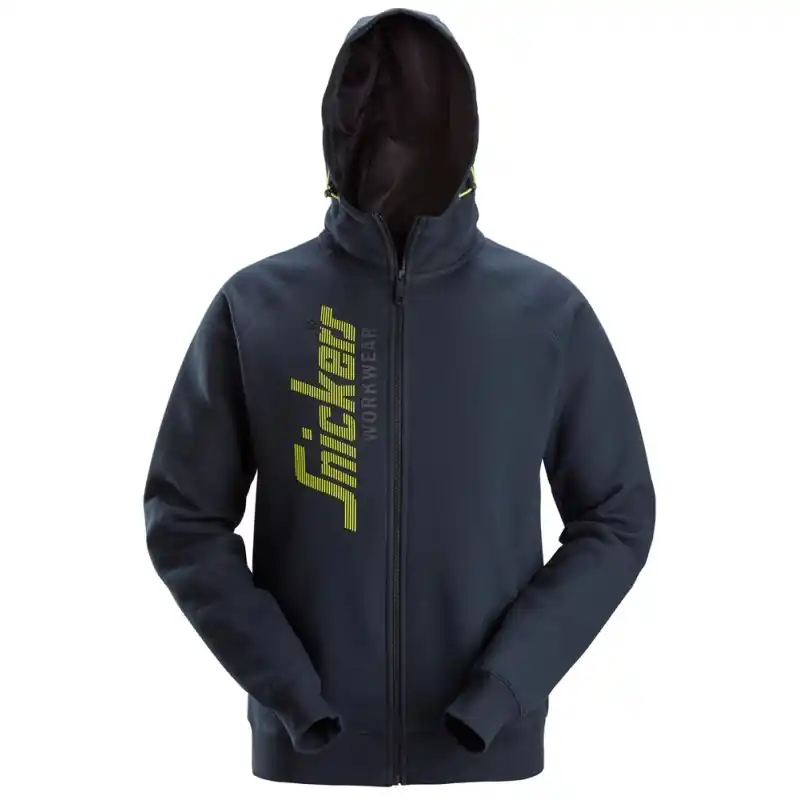 Bluza 2846 logo z kapturem rozm. S kolor navy 28469500004 SNICKERS WORKWEAR Tylko do końca tygodnia