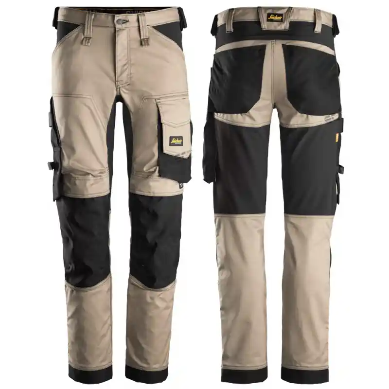 Spodnie 6341 robocze stretch AllroundWork rozm. 60 kolor khaki/black 63412004060 SNICKERS WORKWEAR Zniżka