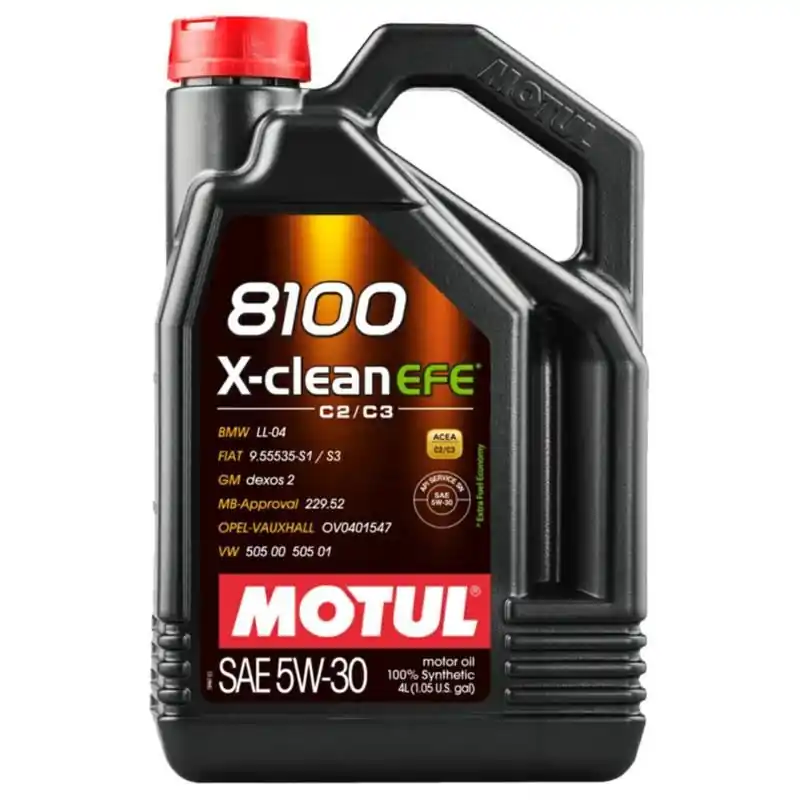 MOTUL 5W30 8100 X-CLEAN EFE C3/C2 4L Popularny