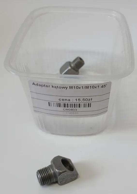 Adapter kątowy M10x1/M10x1 45' Kup online