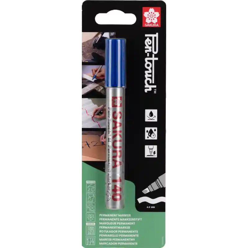 Marker pernamentny Pen-Touch 140 niebieski BL140SAK1C SAKURA Szybka dostawa