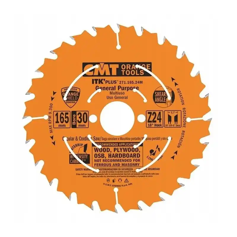 Tarcza pilarska do cięcia drewna Ø 160/30 mm 24 zęby 271.165.24M CMT Super okazja