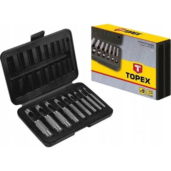 Wyjątkowa oferta WYCINAKI DO OTWORÓW 3-12MM 9 SZT.