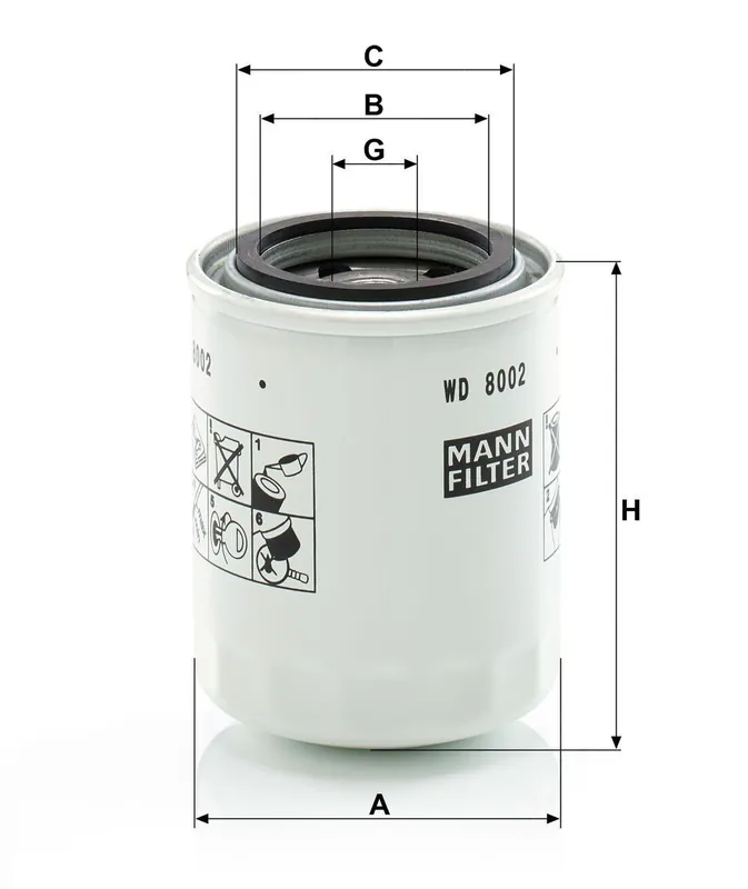 FILTR HYDRAULICZNY Nowy