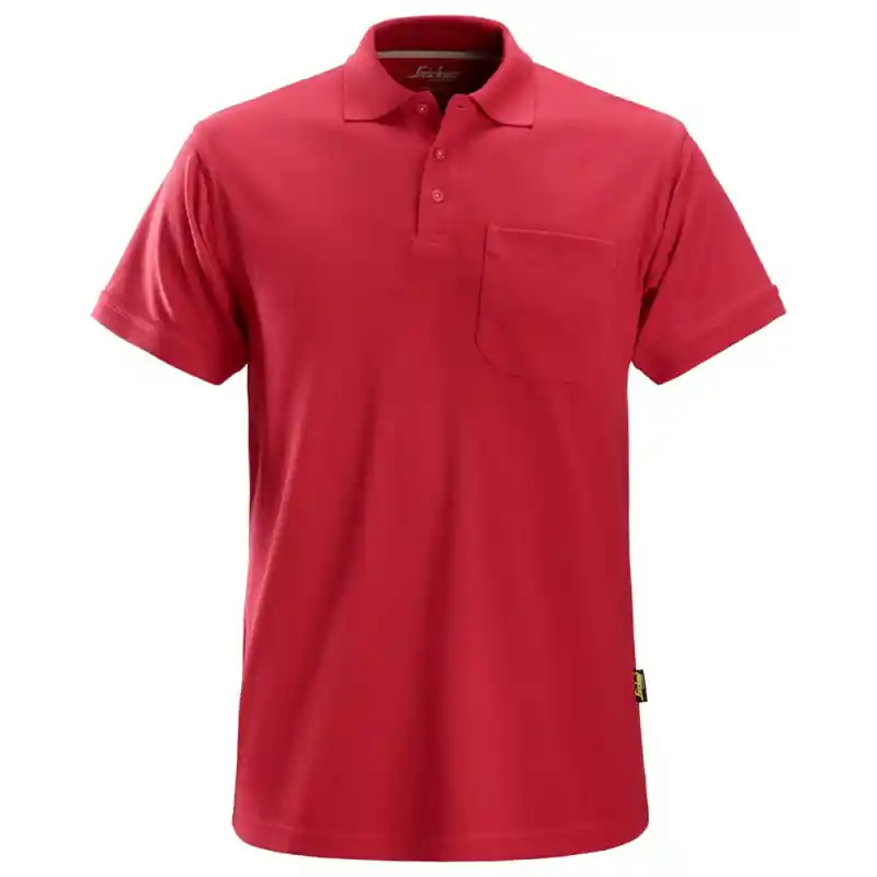 Wyjątkowa oferta Koszulka 2708 Classic Polo kolor chili red rozm. L 27081600006 SNICKERS WORKWEAR