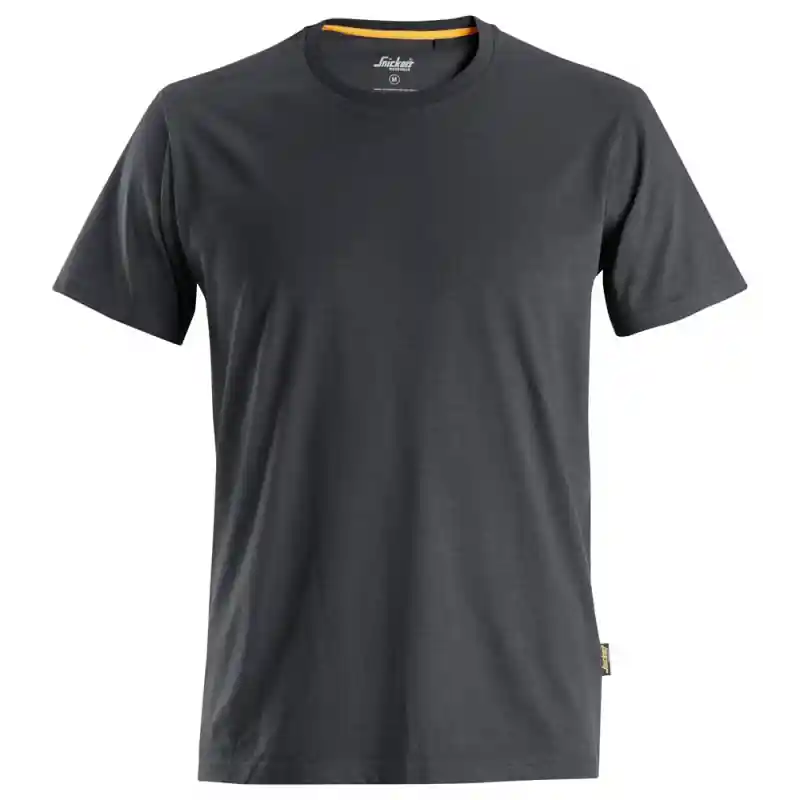Tani Koszulka T-shirt 2526 Organic Cotton AllroundWork kolor steel grey rozm. M 25265800005 SNICKERS WORKWEAR