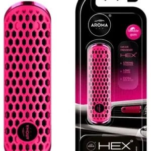 Premium ZAPACH AROMA CAR HEX BUBBLE GUM POLIMEROWY
