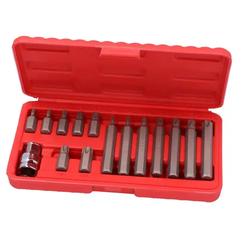 ZESTAW BIT TORX - ZESTAW 15 CZ. I ADAPTER Zniżka