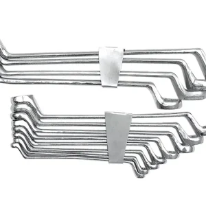 ZESTAW KLUCZY OCZKOWYCH GIĘTYCH 12 SZT. 6-32MM CLIP Dostępne od ręki