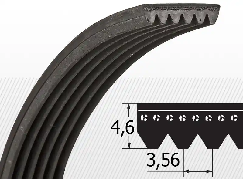 PAS WIELOROWKOWY 6PK 1445 Wysoka jakość