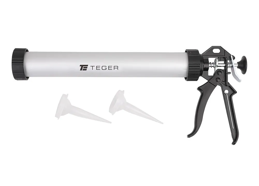 Wyciskacz do mas silikonowych 15"380 mm - tuba aluminiowa / TEGER Wybór klientów
