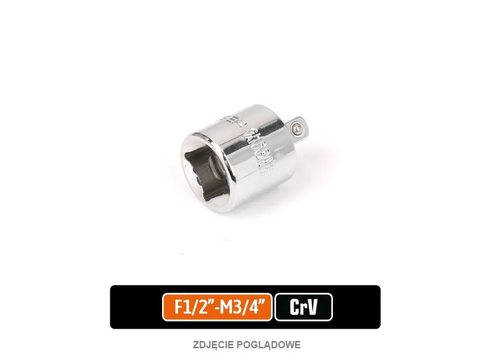 Redukcja F 1/2"-M 3/4" / TEGER Wyprzedaż