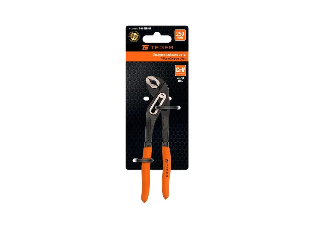 Szczypce nastawne do rur 180 mm / TEGER Zamów dziś