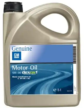 Zniżka GM 5W30 SYNTHETIC DEXOS1 GEN3 5L