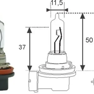 Darmowa dostawa ŻARÓWKA 12V H9 65W /MMA