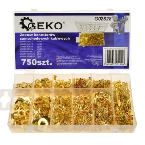 SKRZYNECZKA ZESTAW KONEKTORÓW SAMOCHODOWYCH 750SZT. Oferta