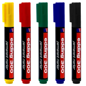 MARKER PERMANENTNY CZERWONY 300 EDDING Wyjątkowa oferta