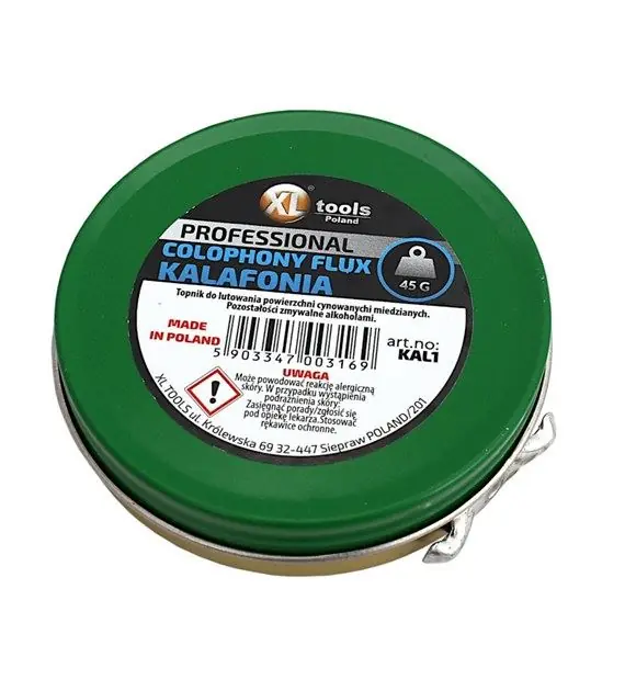 Popularny KALAFONIA 45G TOPNIK LUTOWNICZY