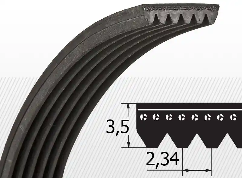 Tylko dziś PAS WIELOROWKOWY 8PJ 1333/CONT