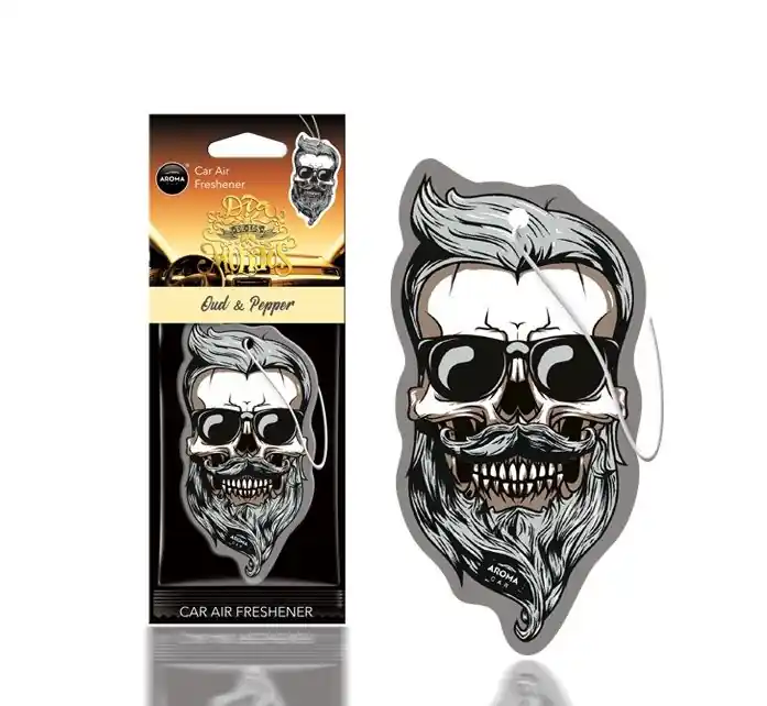 ZAPACH SAMOCHODOWY MUERTOS OUD&PEPPER SKULL Tylko dziś
