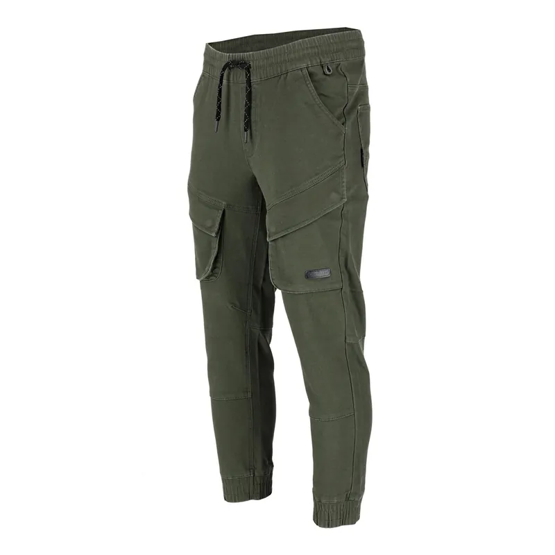 Taniej BHP SPODNIE JOGGERY ZIELONE STRETCH M