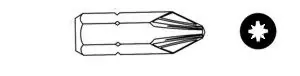 BIT UDAROWY 5/16" KRZYŻAK PZ2X32mm Wysoka jakość